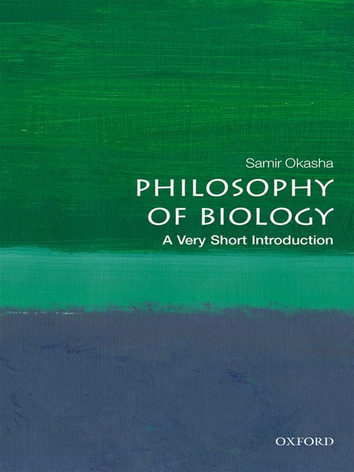 Cover image for Philosophy of Biology